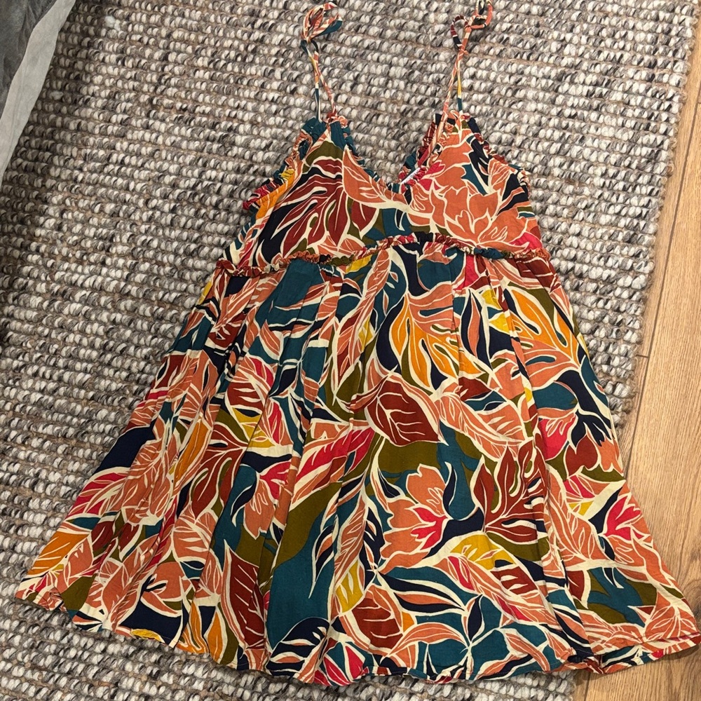 Colorful Print Dress